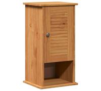 Mokuyary - Armario de baño con puerta Vigo, color marrón y marrón miel para cuarto de baño, pequeños espacios, D