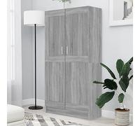 Mokuyary - Librería Sonoma (82,5 x 30,5 x 150 cm, madera de ingeniería), color gris