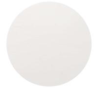 Mokuyary Mesa redonda blanca de 90 x 3 cm de diámetro de madera maciza de pino, mesa de repuesto para mesa de cocina, escritorio, mesa de jardín, mesa alta, mesa de sofá, mesa auxiliar