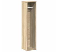Mokuyary - Mueble de baño con portalámparas de roble Sonoma para cuarto de baño, pequeños espacios, 858508