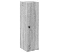 Mokuyary - Mueble de baño con portalámparas Sonoma gris para cuarto de baño, pequeños espacios, color gris