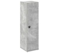 Mokuyary - Mueble de baño con portarrollos de color gris hormigón, mueble de almacenamiento para cuarto de baño, pequeños espacios -A