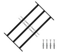 Mokuyary Rejilla para ventana, 75,5 x 45 cm, acero recubierto de polvo 0