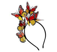 Mola Cabelo Mulher Diadema tocado para el pelo, diadema de fiesta, accesorio para el pelo, diadema para mujeres y niñas, fiesta de Halloween, cosplay, novia (Yellow, One Size)
