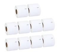 Molabel Etiquetas - 10 Rollos para Dymo S0722430 99014, 54 mm x 101 mm- Compatibles con las Impresoras Dymo LabelWriter 450-220 Etiquetas por Rollo