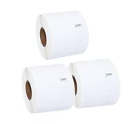 Molabel Etiquetas - 3 Rollos para Dymo S0722430 99014, 54 mm x 101 mm - Compatibles con las Impresoras Dymo LabelWriter 450-220 Etiquetas por Rollo