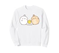 Molang Pinco & PIU PIU Amigos Lindo Anime Sudadera