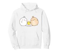 Molang Pinco & PIU PIU Amigos Lindo Anime Sudadera con Capucha