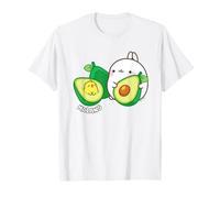 Molang & PIU PIU Aguacates Anime Conejo Camiseta