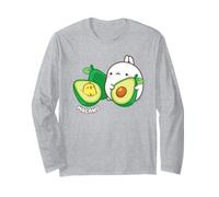 Molang & PIU PIU Aguacates Anime Conejo Manga Larga