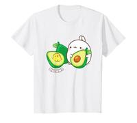 Molang & PIU PIU Aguacates Anime Conejo Niños Camiseta