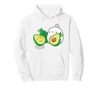 Molang & PIU PIU Aguacates Anime Conejo Sudadera con Capucha