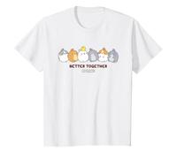 Molang PIU PIU & Pincos Friends Better Together Anime Niños Camiseta