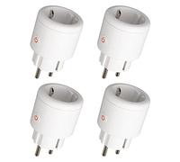 Molczov Enchufe Inteligente ZigBee, 16A Alexa Enchufe con monitor de consumo de energía, App Control remoto Smart Plug con temporizador, control por voz compatible con Alexa/Google Home,Hub Requerido