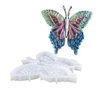 Mold De Resina De Mariposa Fácil Usar Accesorio Pared Colgante Decoración Para Hacer Joyas Y Decoración Del Hogar Del Hogar Arte Resina