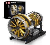 Mold King 10141 Tecnología Motor Avión Bloques de Construcción, 2256 Piezas Aeronáutico Maqueta como Juguetes/Regalo/Coleccionables