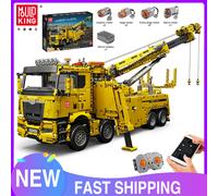 MOLD KING 17028 coche de juguete técnico APP & RC camión de rescate de incendios motorizado modelo de montaje bloques de construcción ladrillo niños regalo de Navidad 17027 original box