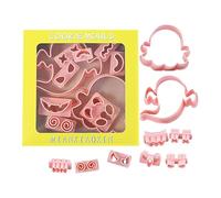 Mold - Molde de galletas de dibujos animados Ghost Ghost Cookie Cutter, Cookie Mold Baking Tools with Smooth Superficies for Soft Candies, Cake Fillings, Chocolate, Cake Decorations