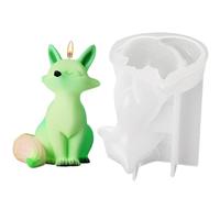 Molde 3D Para Niños Pequeños, Molde De Silicona Para Velas, Herramienta De Desmoldeo Antiadherente Suave | Kit De Creación De Arcilla De Aromaterapia Con De Hormigón DIY Con Diseño De Fácil Liber