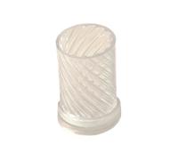 Molde acrílico único de 6 cilindros IZE para/patrón piral para loción de crayón OAP, molde cilíndrico especial para fabricación de beeax