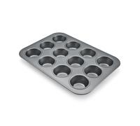 Molde antiadherente Chicago Metallic Commercial II para 12 muffins. Prepare muffins, cupcakes, mini quiches, hueveras y mucho m s. 15.8 L x 11.3