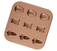 Molde antiadherente para hornear magdalenas, para panaderos, principiantes, profesionales, hombres, cumpleaños, vacaciones, reuniones, noche familiar, hogar, apartamento, eventos temáticos