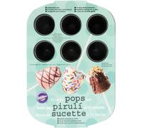 Molde antiadherente para paletas Wilton de 12 cavidades