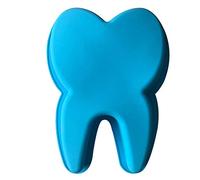 Molde antiadherente para tartas de dientes, de silicona, para pasteles, pan, mousse, tartas, flan, tartas, utensilios para hornear (31,5 x 24,9 cm, color aleatorio)