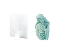 Molde artesanal de silicona flexible y resistente, accesorio portátil para crear figuras y regalos realistas para madres e hijos Moldes para madres e hijos