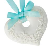 Molde ceramica perfumada corazon para colgar