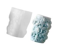 Molde Cilíndrico De Calavera Para Velas Silicona De Grado Alimenticio Para Jabón Chocolate Manualidades Proyectos De Arte Molde Artístico De Calavera Y