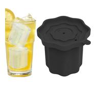 Molde cilíndrico para hielo, 7,4 cm (2,9 pulgadas), multicapa, reutilizable, para dar forma al hielo, ideal para enfriar bebidas con elegancia y mantener el frío por más tiempo. Mejora la experiencia