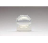 Molde claro de la esfera del silicón para la bola de la resina para la joyería DIY. HQ transparente de vacío de silicona. (16 mm)