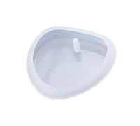 Molde colgante con forma geométrica para colgar, molde de resina epoxi, resina de cristal UV, perforada, silicona, joyería, collar, llavero, fundición