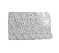 Molde colgante Moldes para pendientes Forma de elfos navideños Moldes para joyas Textura de silicona presente para entusiastas de la joyería Molde para aretes de elfos navideños