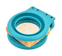 Molde cortador de pan, moldes redondos sin costra, sandwichera - Accesorios de corte de bolsillo de acero inoxidable portátil para panqueques para sándwiches