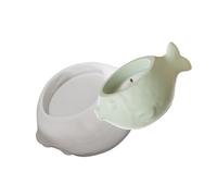 Molde creativo de silicona con forma de pez para macetas y cajas de almacenamiento de joyas