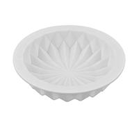 Molde creativo de silicona para fondant de forma redonda para pastelería, chocolate, caramelos, herramienta para hornear, moldes de pastel para decorar formas de silicona