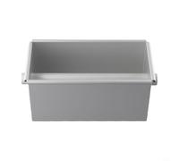 Molde cuadrado de aleación de aluminio con tubo central para horno, antioxidante y resistente a la temperatura, apto para pan, pasteles y pasteles de carne (D)