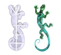 Molde de 3D - Moldes de Silicona para Resina Epoxi | Molde de silicona de resina Gecko 3D, molde de silicona Gecko, molde artesanal de resina epoxi de DIY para manualidades de decoración del hogar