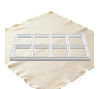 Molde de 8 Agujeros Utensilios Cocina Herramienta Manual Prensa de | Kit de moldes de Raviolis para cocina, hogar, fiesta, recepción, inauguración de la cena cuadrada
