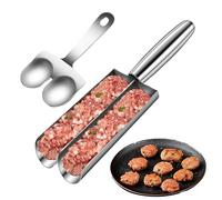 Molde de albóndigas - Estable Comfortable Innovative Design Cute Carne, Máquina Antiadherente, Conjunto Moldes Fabricación Fácil, Versátiles | Multiusos Outdoor Indoor Utility Modern