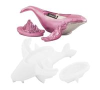 Molde de almacenamiento de resina de - Moldes para manualidades de silicona, bandeja de animales en forma, juego de arte de resina de bricolaje, contenedor creativo | para el hogar estudio