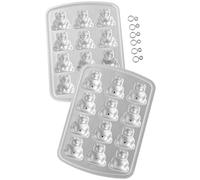 Molde de aluminio Wilton con forma de oso 3D en miniatura