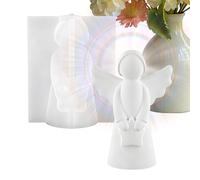 Molde De Ángel De Silicona | Suministros De Moldeo De Silicona | Molde De Yeso Para Decoraciones Festivas,Para Profesores De Arte Apasionados De Bricolaje Eventos Tema Laboratorios Actividad Del Fin