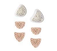 Molde de arcilla suave para pendientes geométricos, herramienta de manualidades, molde para aretes