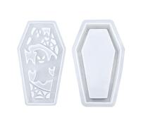 Molde De Ataúd De Halloween,Molde de Pantalla para Decoración del Hogar - Decoración Manual Para Lámparas De Mesa En Estancias Diversas