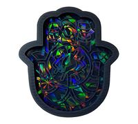 Molde de bandeja casero para luz de café y molde de silicona de cristal irregular de palma para luz y manteles individuales para resina