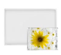 Molde de Bandeja de Resina Epoxi Rectangular, Molde de Fundición de Resina Epoxi, Molde de Silicona, Molde de Bandeja Grande de Arte Molde de Artista Molde para Fundición de Resina, 293 x 192 mm, 1Uds