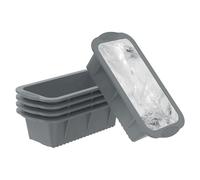 Molde de bloque de hielo extra grande, bandeja de enfriamiento de 5 piezas, bandeja de hielo de 25 cm | para cocina, hogar, restaurante, picnic, camping, al aire libre